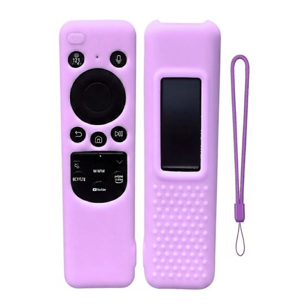 Funda protector para Control Samsung solar 2025 Lila