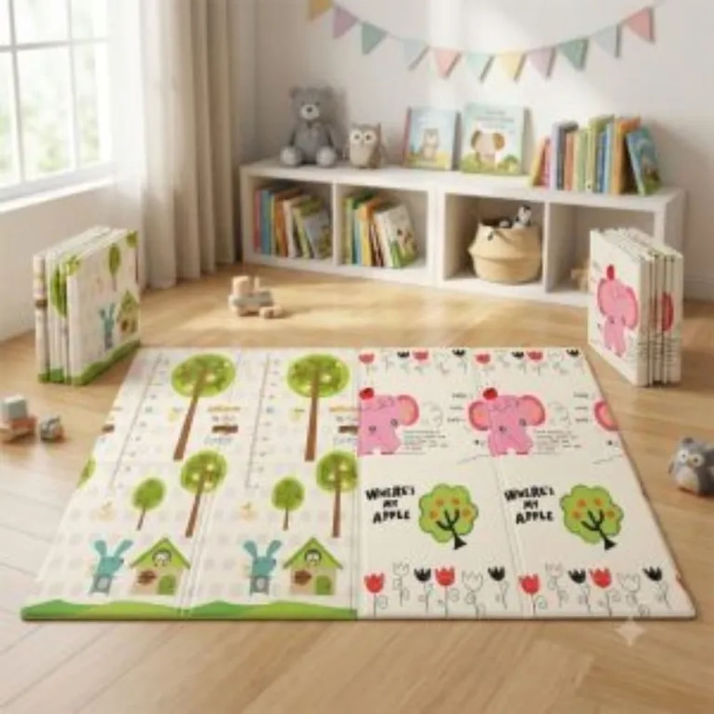 PISO PLEGABLE ? BABY KAEL 173X154CM DE 1.8 CM DE ESPESOR MODELO 9
