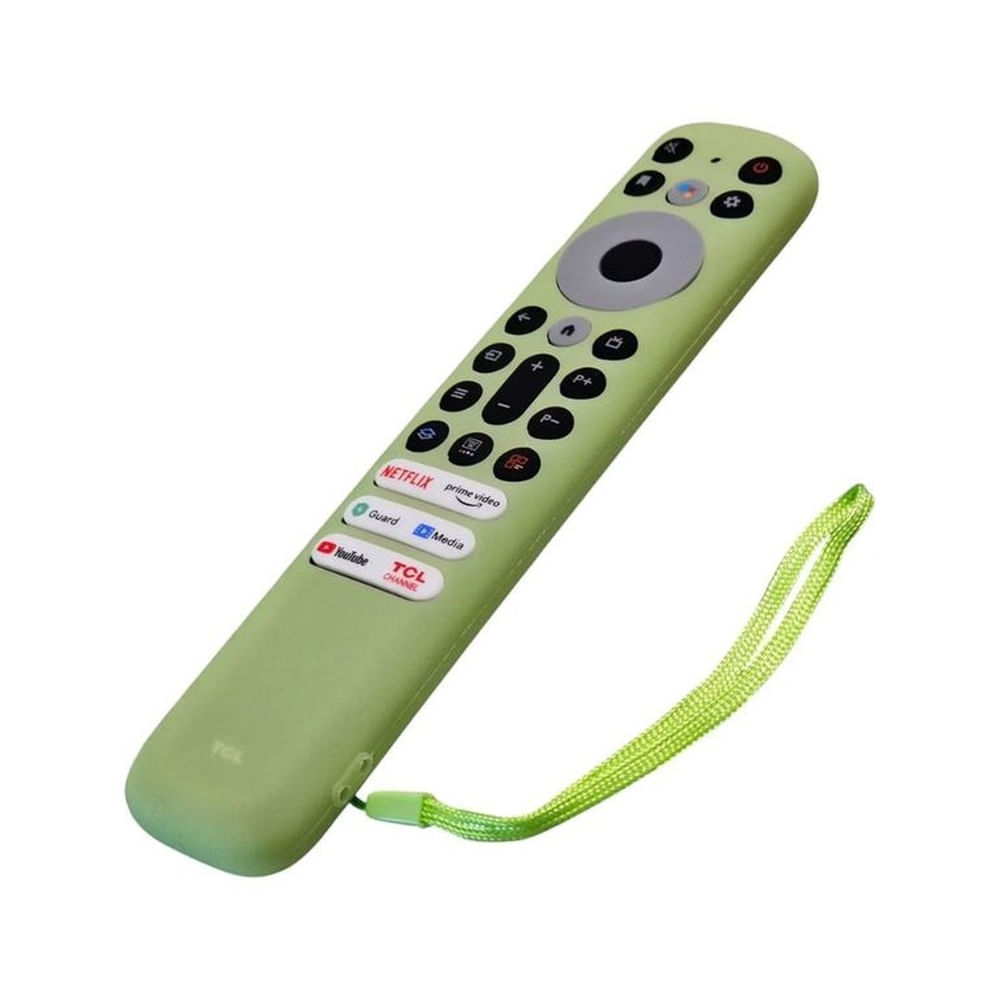 Funda protector para control TCL verde fosforescente