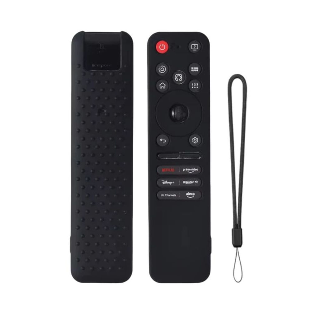 Funda protector carcasa para Control LG Magic 2025 MR25 Negro