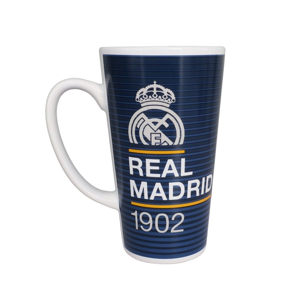 Mug Taza Alta R. Madrid Futbol Azul 480 ML