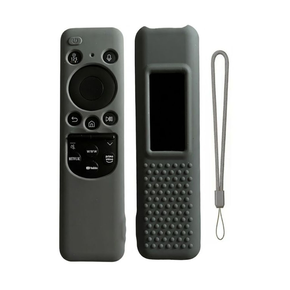 Funda protector para Control Samsung solar 2025 Plomo