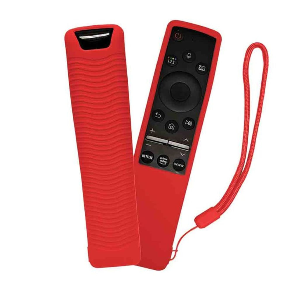 Funda protector para control Samsung curvo Rojo