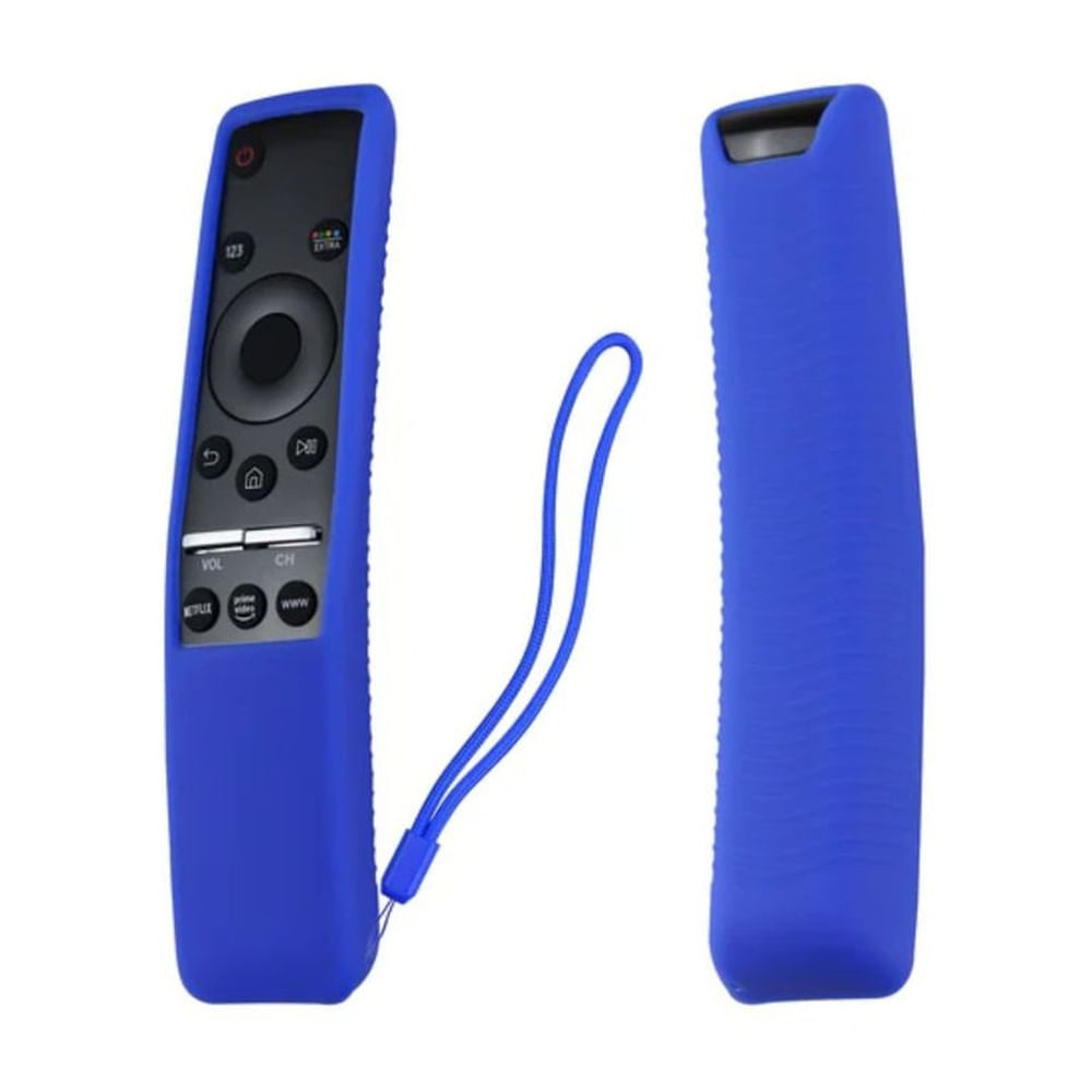 Funda protector para control samsung curvo azul