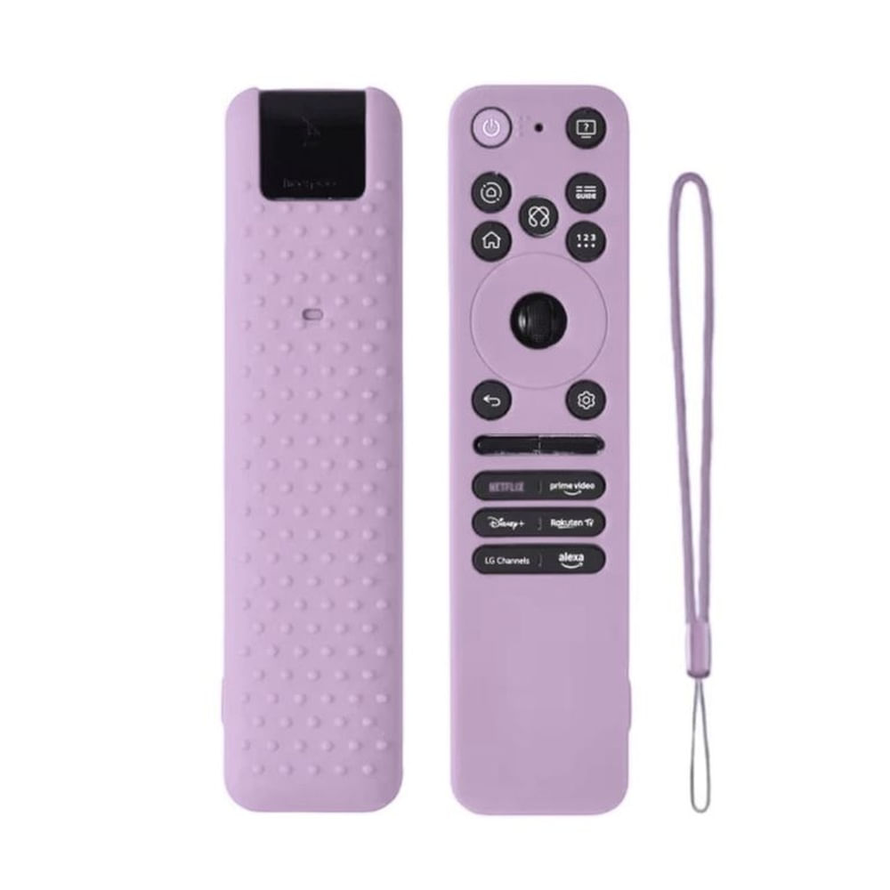 Funda protector para Control LG Magic 2025 color lila