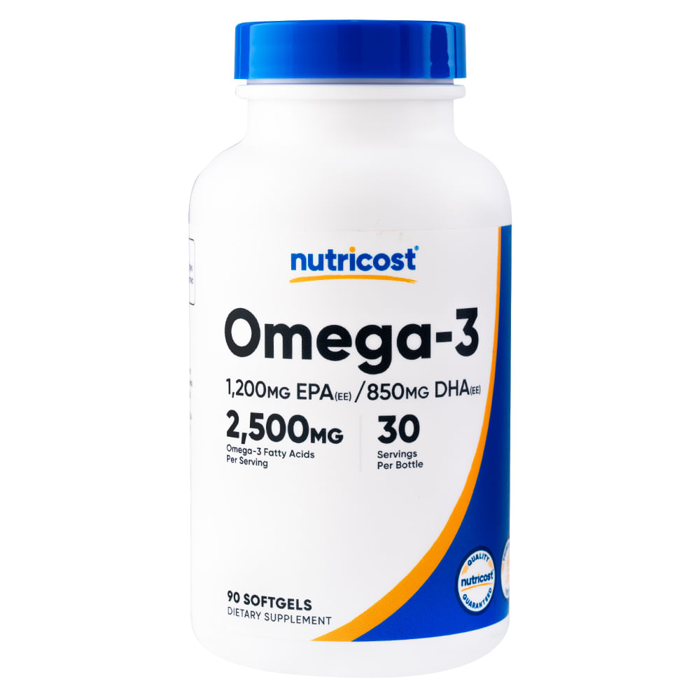 Omega 3 - Nutricost - 90 Softgels