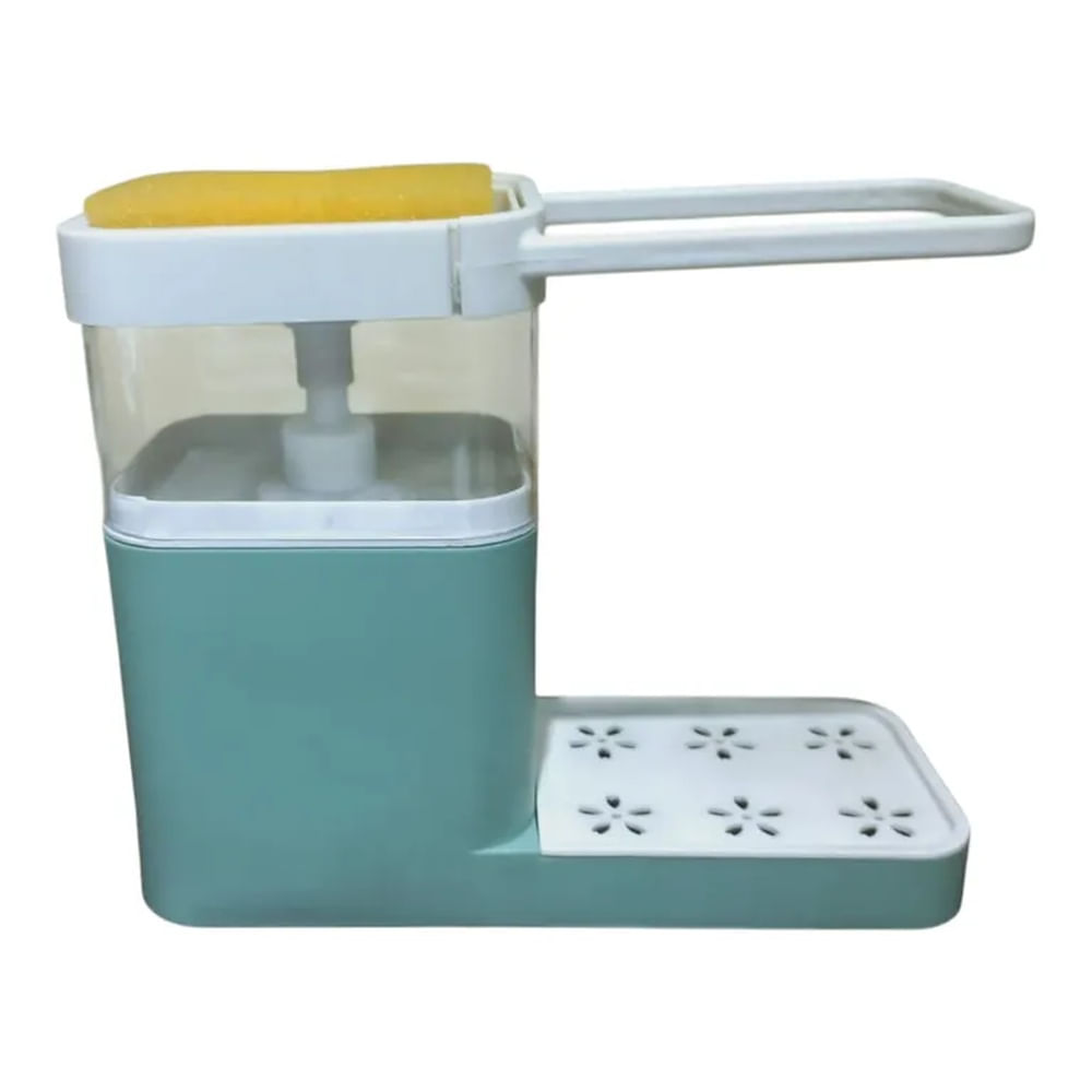 Organizador de Cocina  Dispensador de Lavavajillas con Esponja
