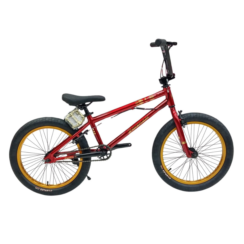 BICICLETA BMX FREESTYLE DE ALUMINIO CON ROTOR 360 Y 4 PEGS  