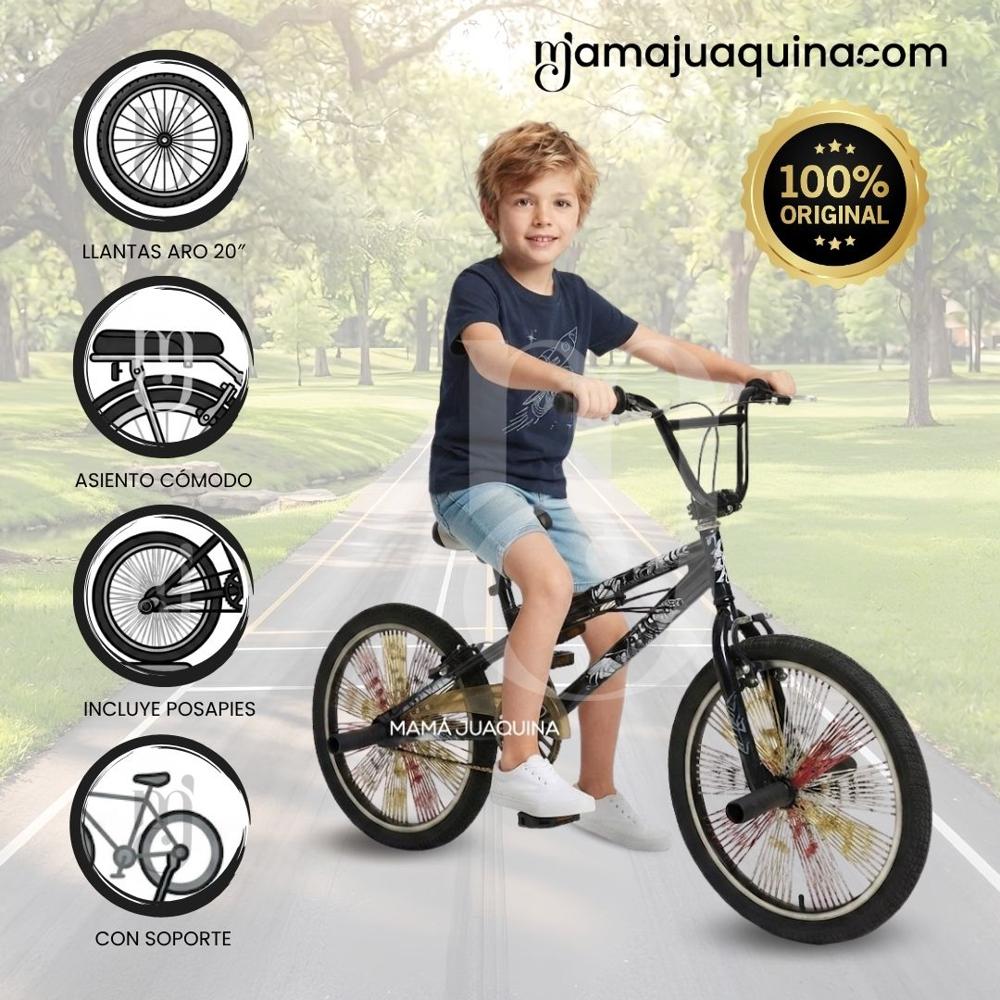 Bicicleta BMX Para Niño ONE-DI ARO 20 Colección Exclusiva Bl