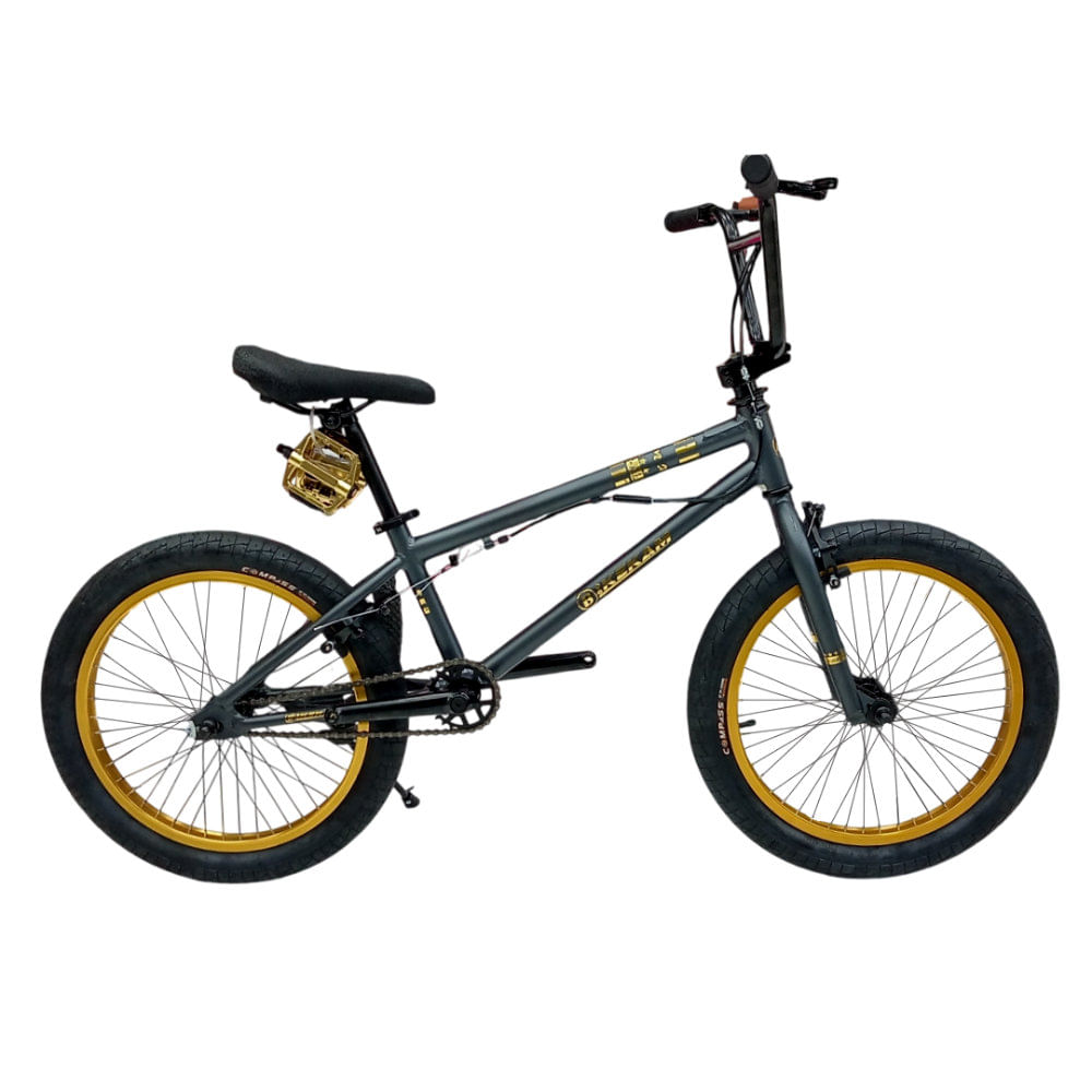 BICICLETA BMX FREESTYLE DE ALUMINIO CON ROTOR 360 Y 4 PEGS  