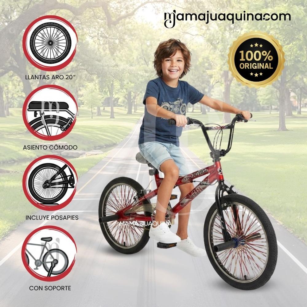 Bicicleta BMX Para Niño ONE-DI ARO 20 Colección Exclusiva Re