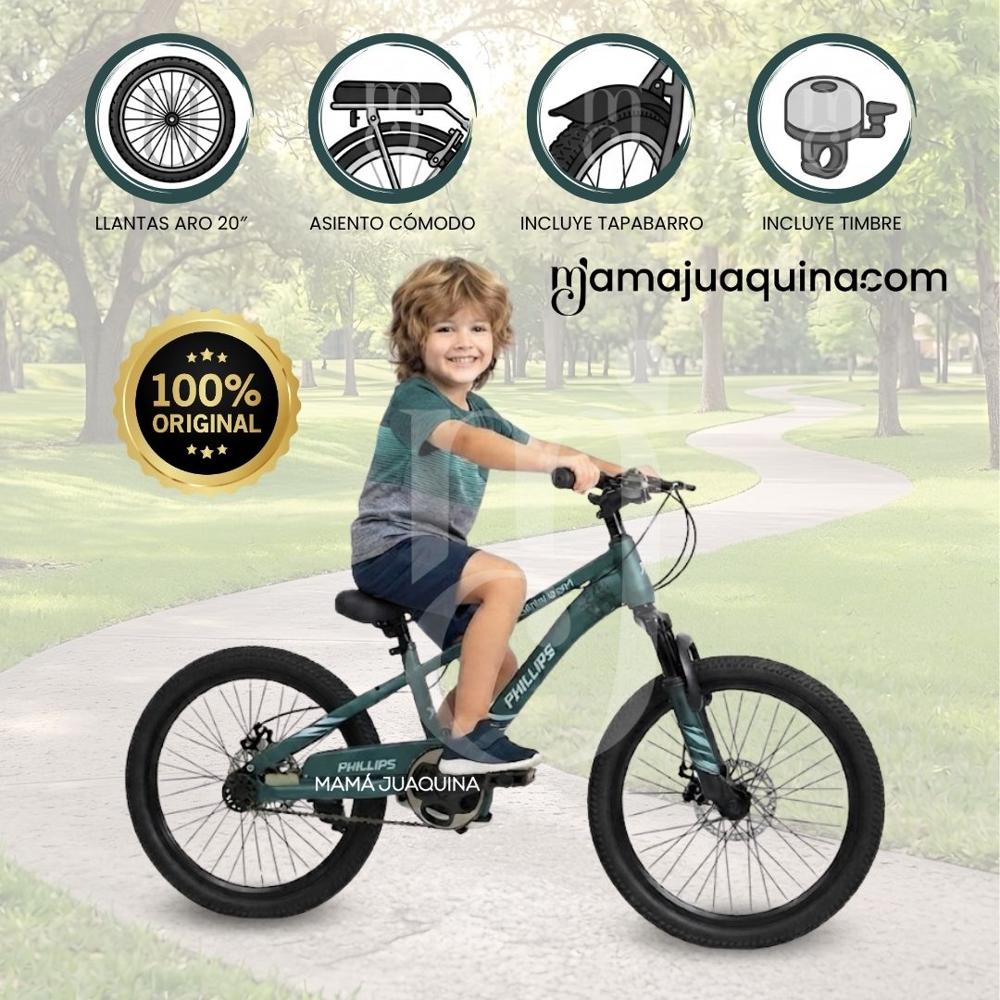 Bicicleta Para Niño Aro 20 LYNX YEON Dark Green
