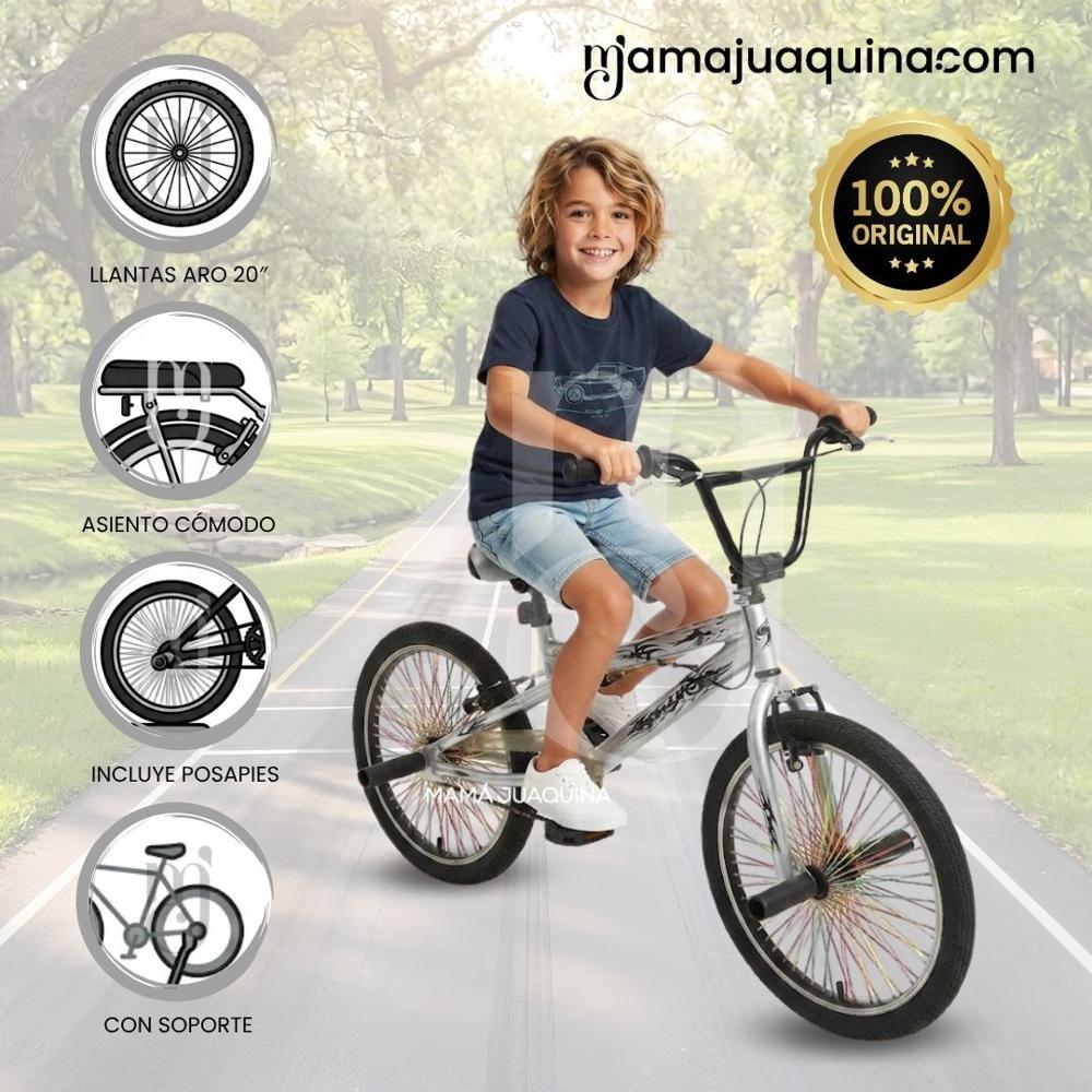 Bicicleta BMX Para Niño ONE-DI ARO 20 Colección Exclusiva Gr