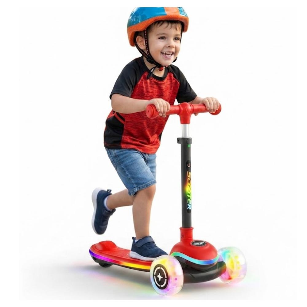 Correpasillos Scooter Monopatín Baby para Niños y Niñas Luces RO