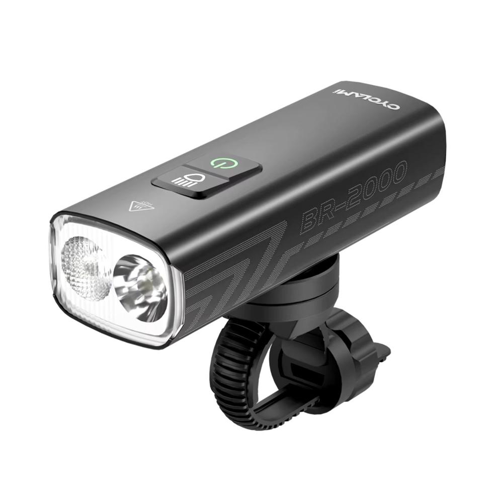 Luz Delantera Para Bicicleta 2000 Lúmenes Recargable USB-C I