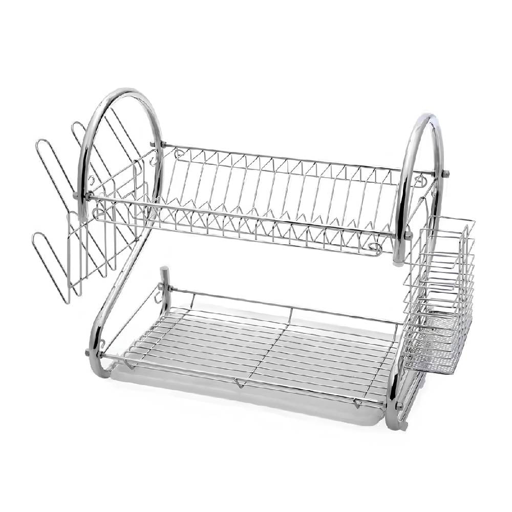 ESCURRIDOR DE PLATOS DE 2 NIVELES MULTIFUNCIONAL