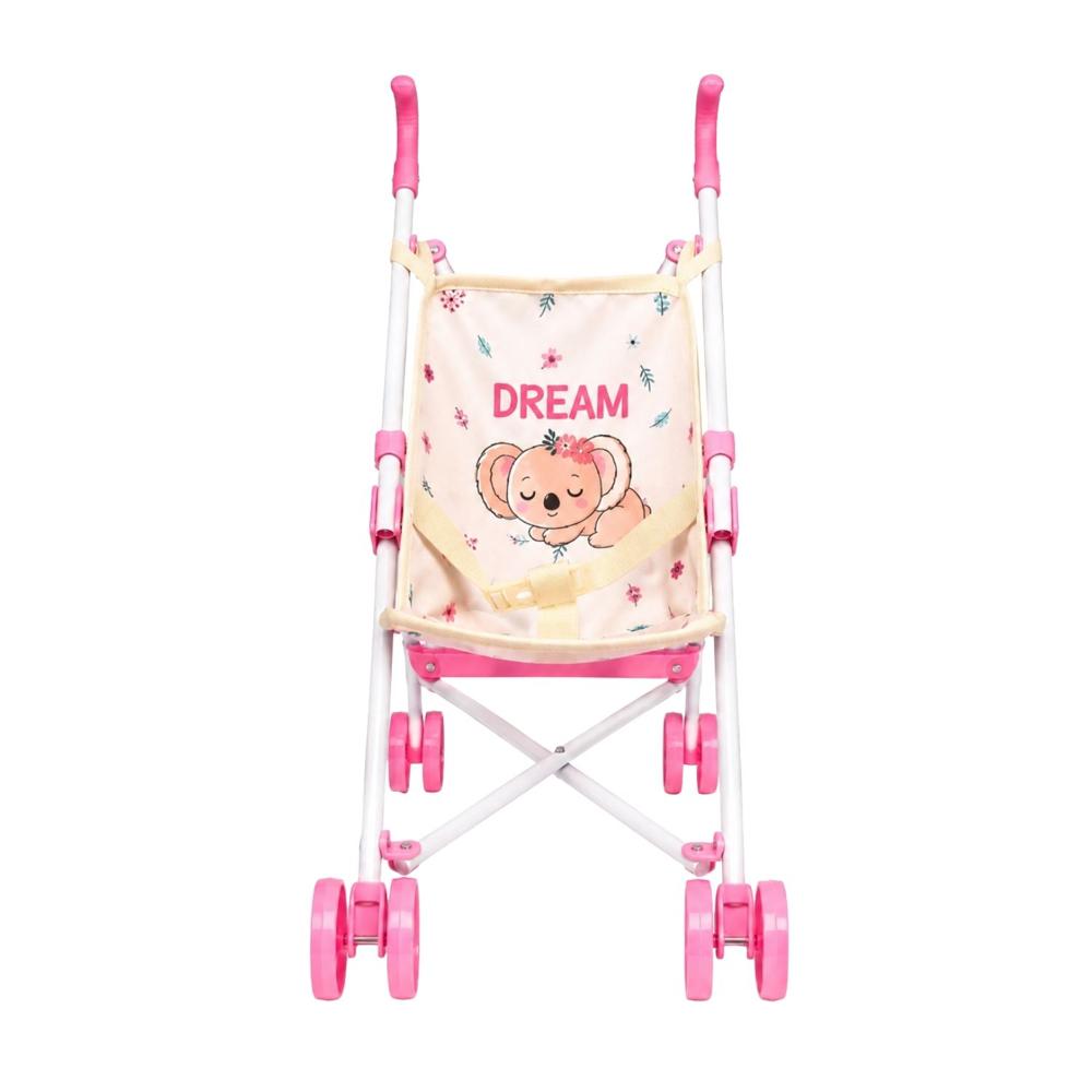 Cochecito De Paseo Plegable Para Muñecas Kawaii