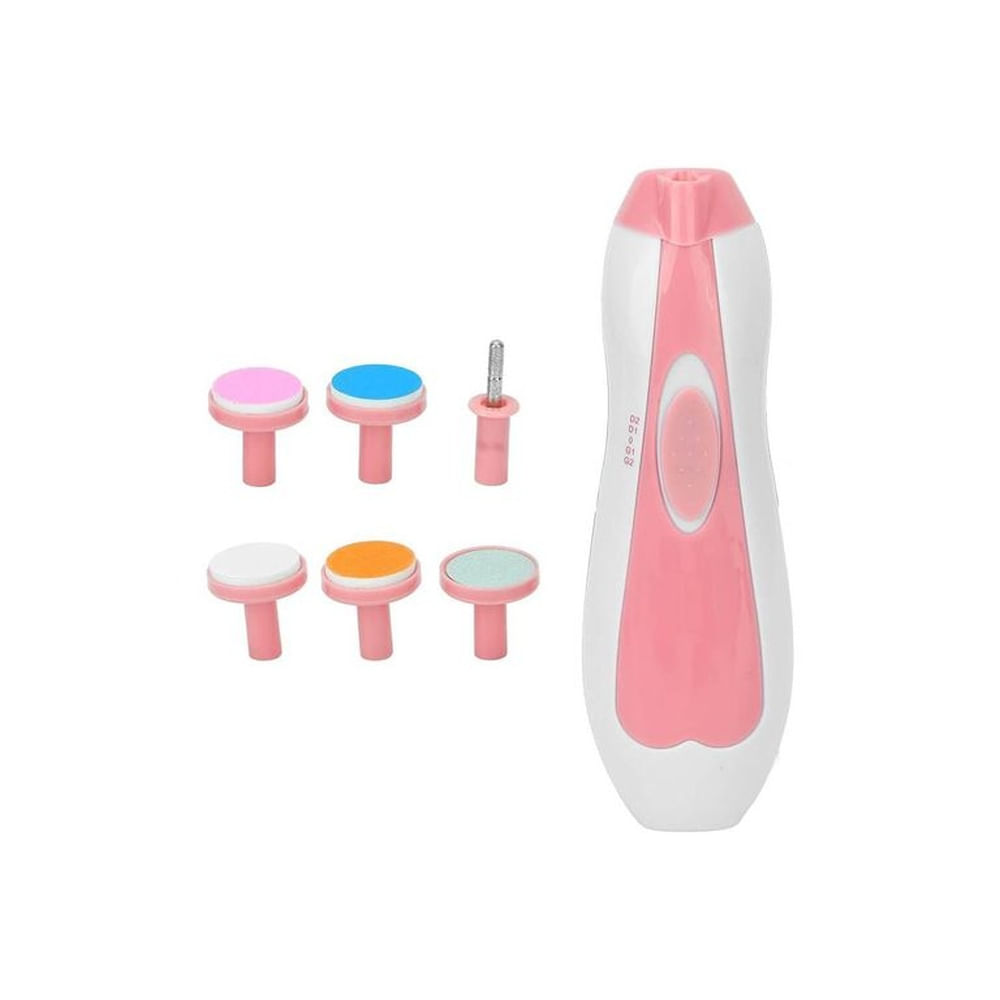 Set de Pulidor de Unas de Bebes Set de Manicura Rose Rosado