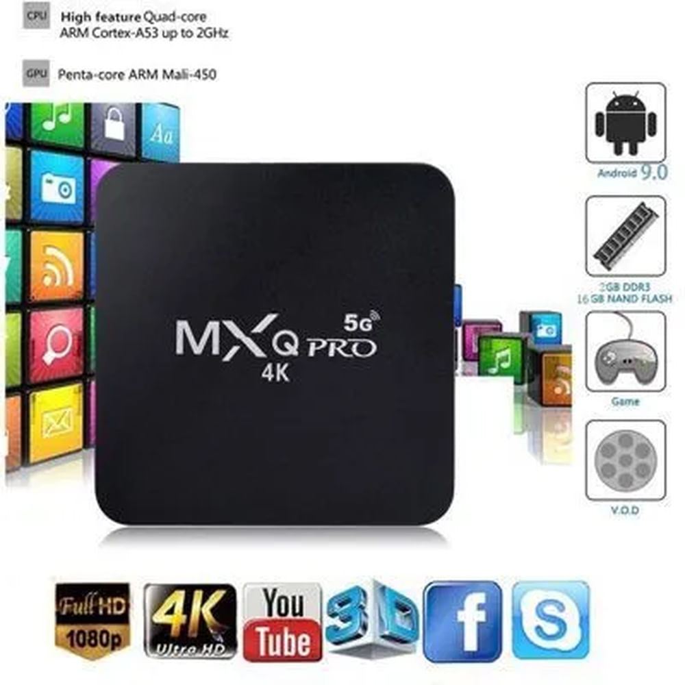 Convertidor De TV A Smart Tv Y Android MXQ 4K