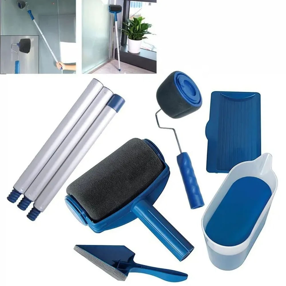Rodillo para Pintar Pinturas al Agua Kit Completo