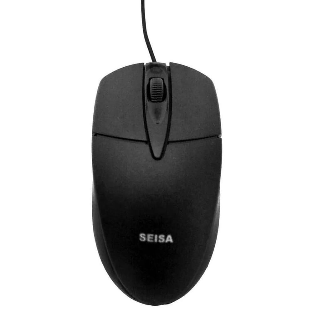 Mouse Optico 1000dpi Alta Sensibilidad Original SEISA 3D Interfaz USB Multicolor