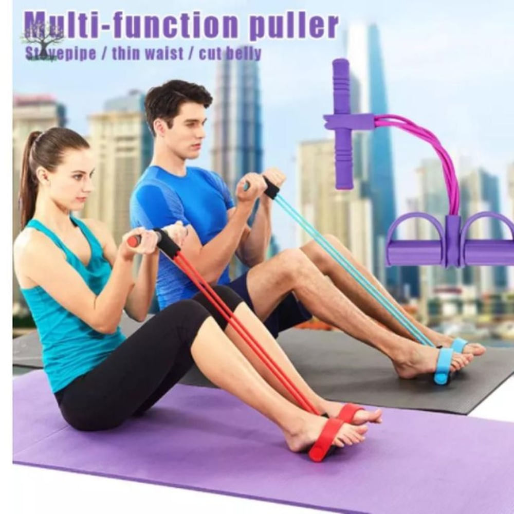 Ligas de Latex Ejercitador Biceps Abdominales FItness Multicolor