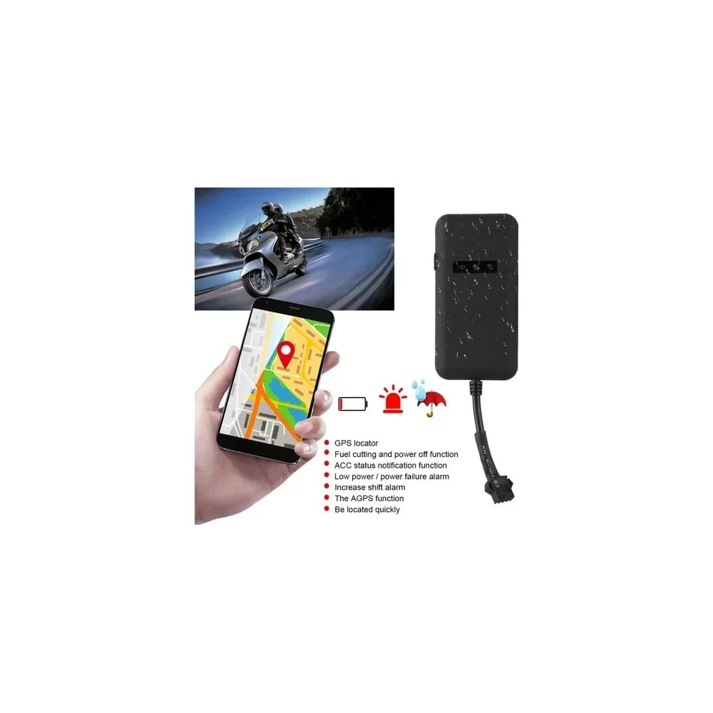 GPS Rastreador Seguimiento en Tiempo Real 311C para Motocicletas Auto Multicolor