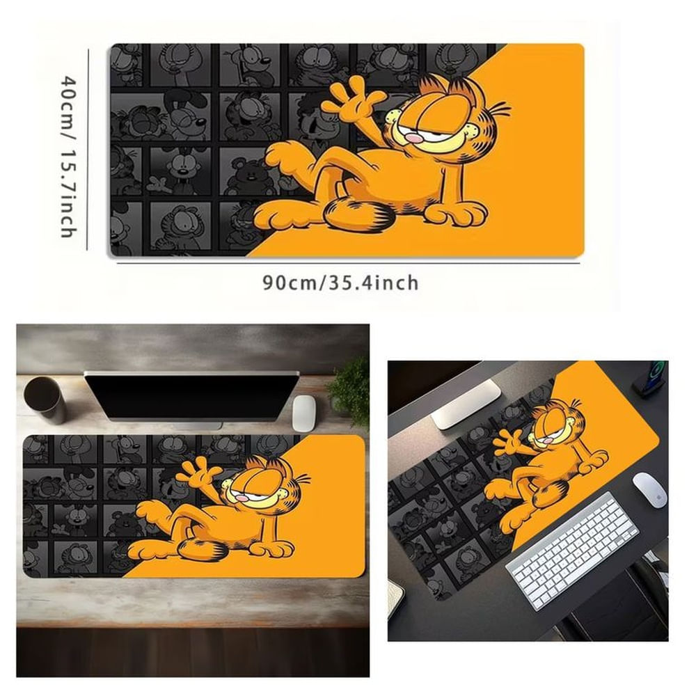 1 Alfombrilla mousepad  para Juegos modelo gato 40 x 90