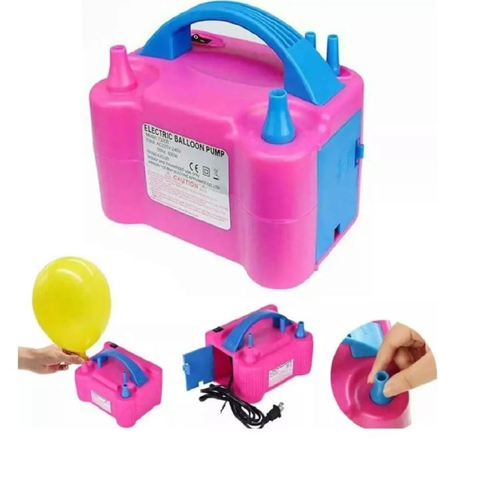 Máquina Infladora de Globos Eléctrica Soplador Automático Profesional para Eventos y Bodas
