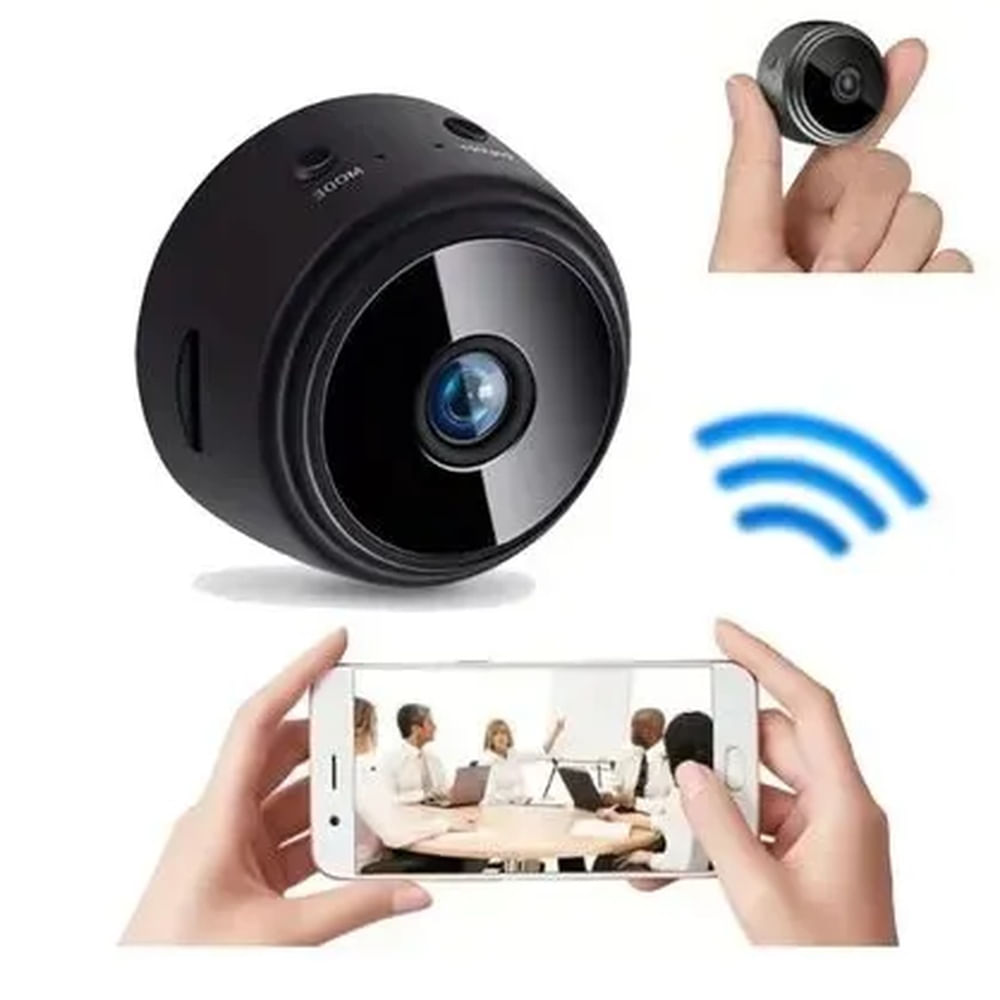 Mini Camara Espia Oculta Videocámara 1080P HD WiFi Cámara Vi