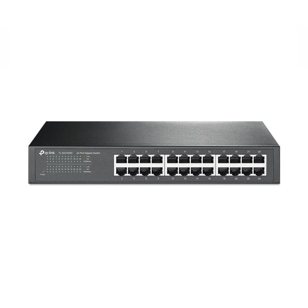Switch TP-Link TL-SG1024D con 24 Puertos Gigabit 1000 Mbps