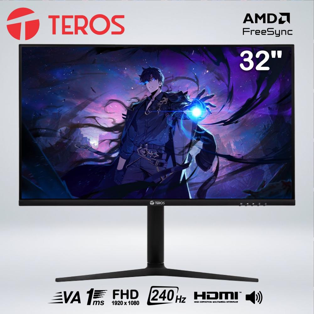 MONITOR GAMER TE-3220G FULL HD 32'' VA 240hz 1ms HDMI SPEAKER