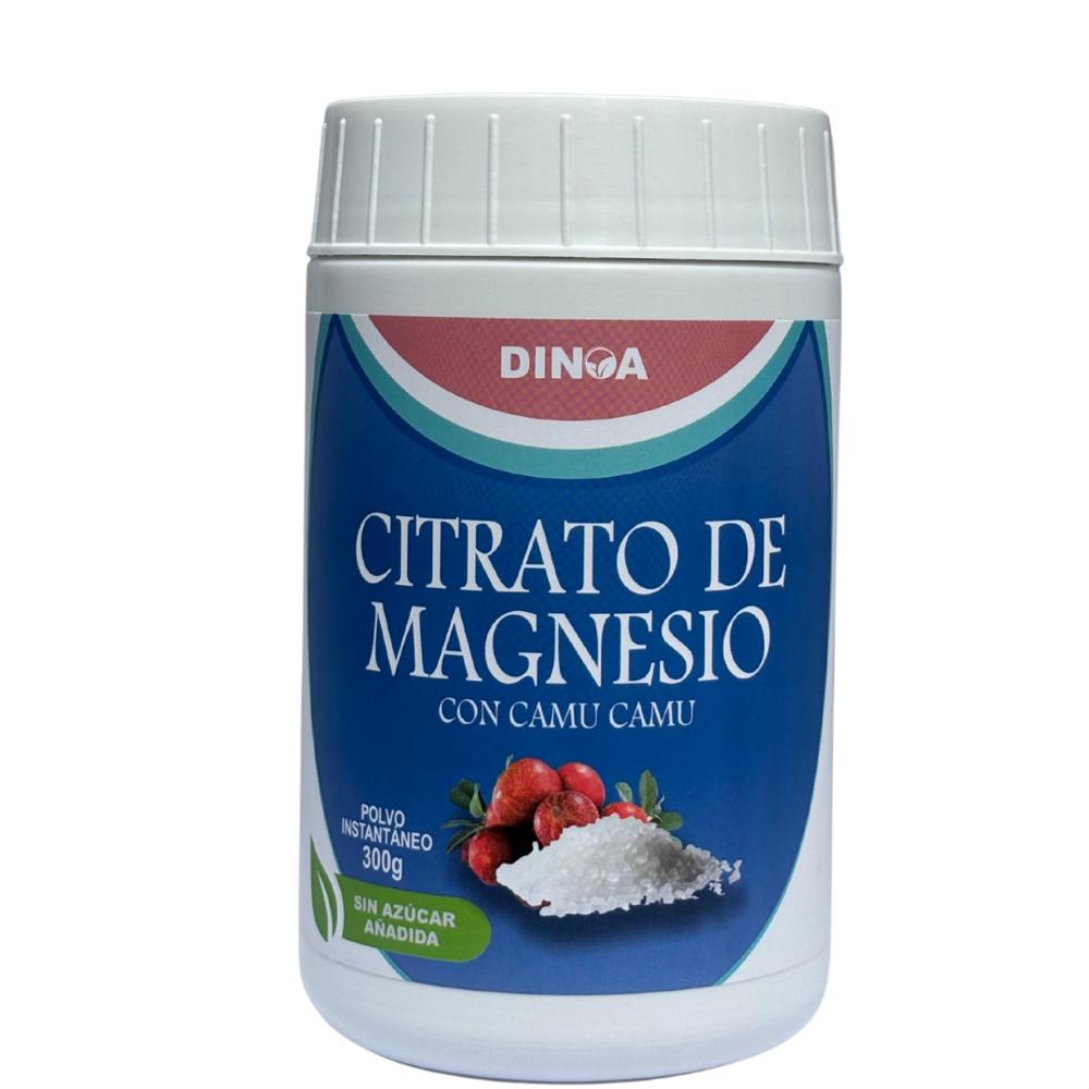 Citrato de Magnesio Dinoa Polvo 300g - Energía- Re