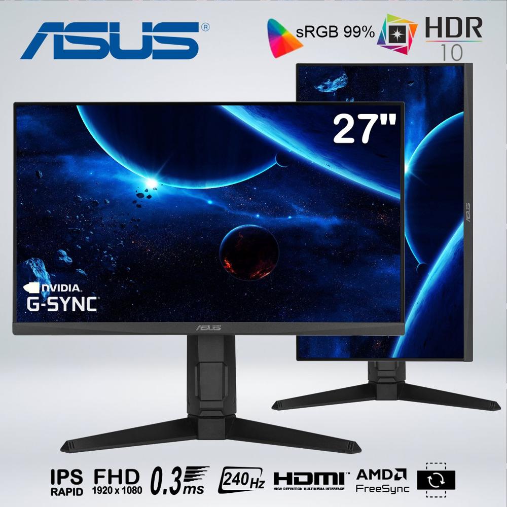 MONITOR GAMER VG279QML5A FULL HD 27''  fast IPS 240hz 0.3ms HDR10 G-SYNC AMD SPEAKER PIVOT