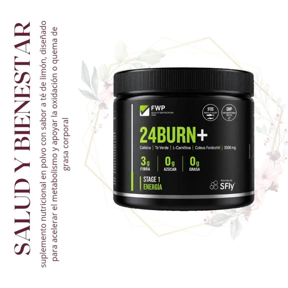 BURN FWP BEBIDA FUNCIONAL SABOR TÉ LIMON - METABOLISMO ACTIVO