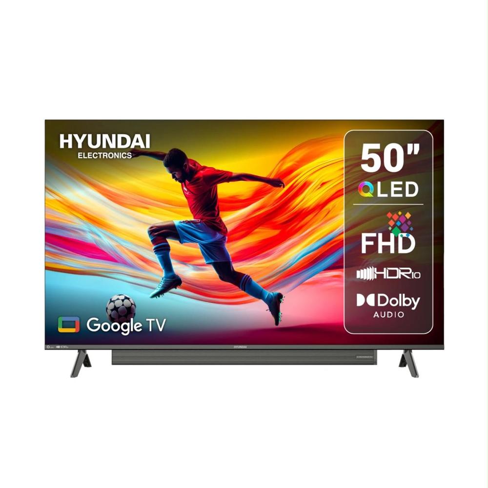 Televisor Hyundai 50 QLED Smart Full HD Tv Google  HYLED5027QFG