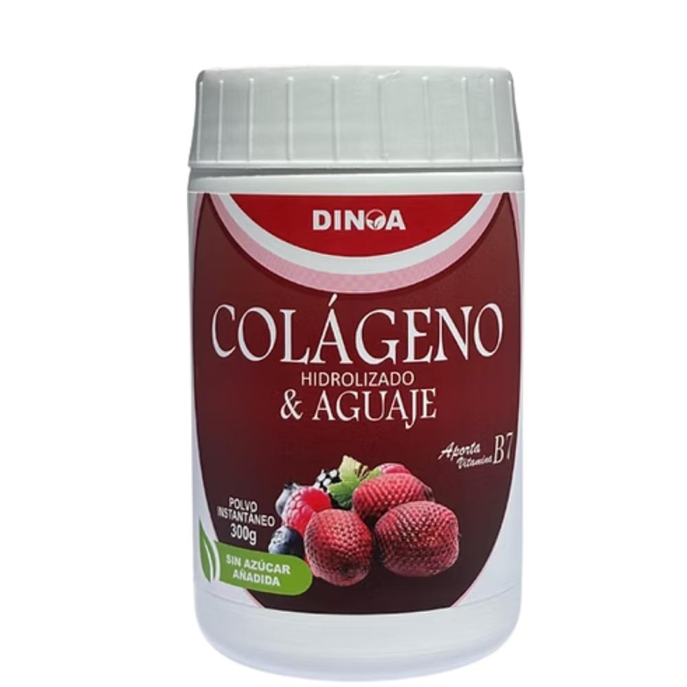 Colágeno Hidrolizado con Aguaje Dinoa Polvo 300g  -Belleza y Equilibrio Femenino