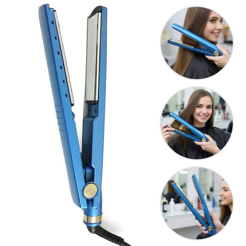 Plancha de Cabello Nano Titanium con Control de Temperatura - Alisado Rápido y Sedoso