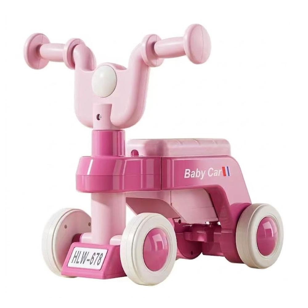 CARRITO PARA NIÑOS Y NIÑAS CAMINADOR CORREPASILLOS ROSADO