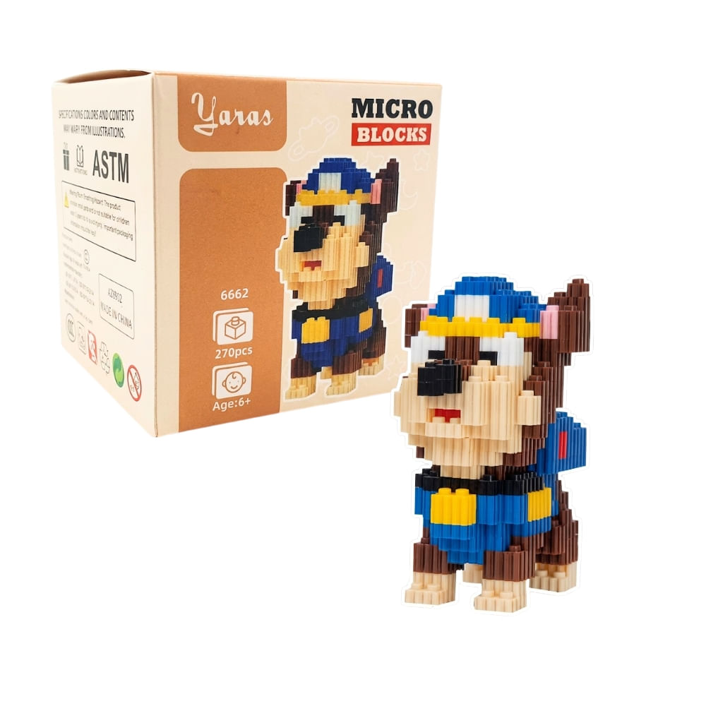 Juego de Construcción  Patrulla Canina Chase 270pcs