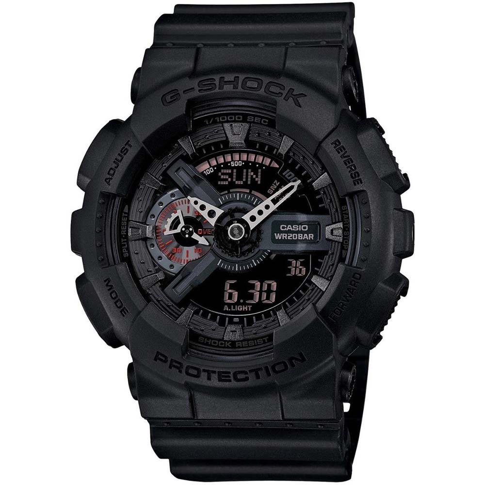 Reloj Casio G-shock GA110MB-1A Digital Analógico  Resina Negro