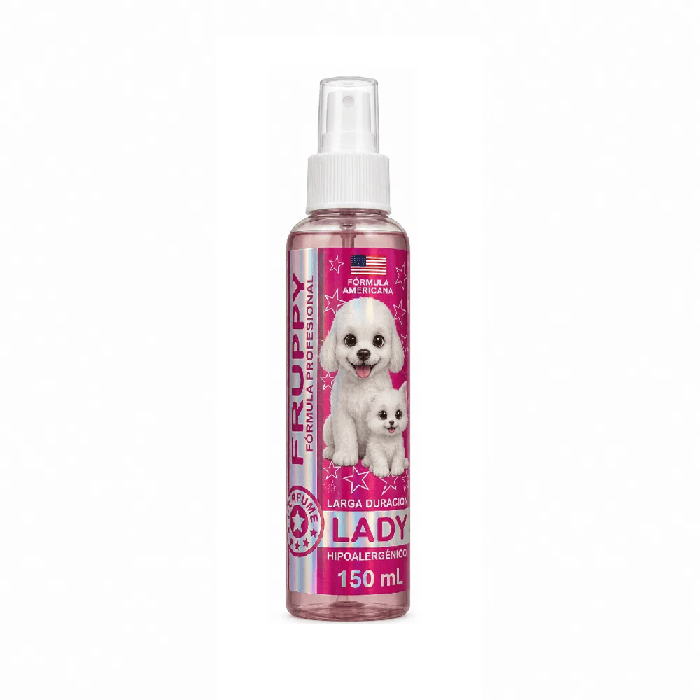 Perfume Para Mascotas Perros Y Gatos Aroma Lady Hembra X 150ml