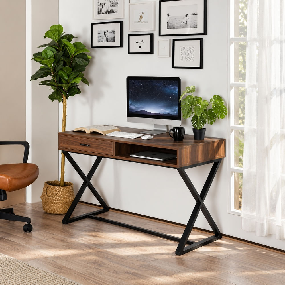 Escritorio Industrial Elliot Ventitas Home Gales