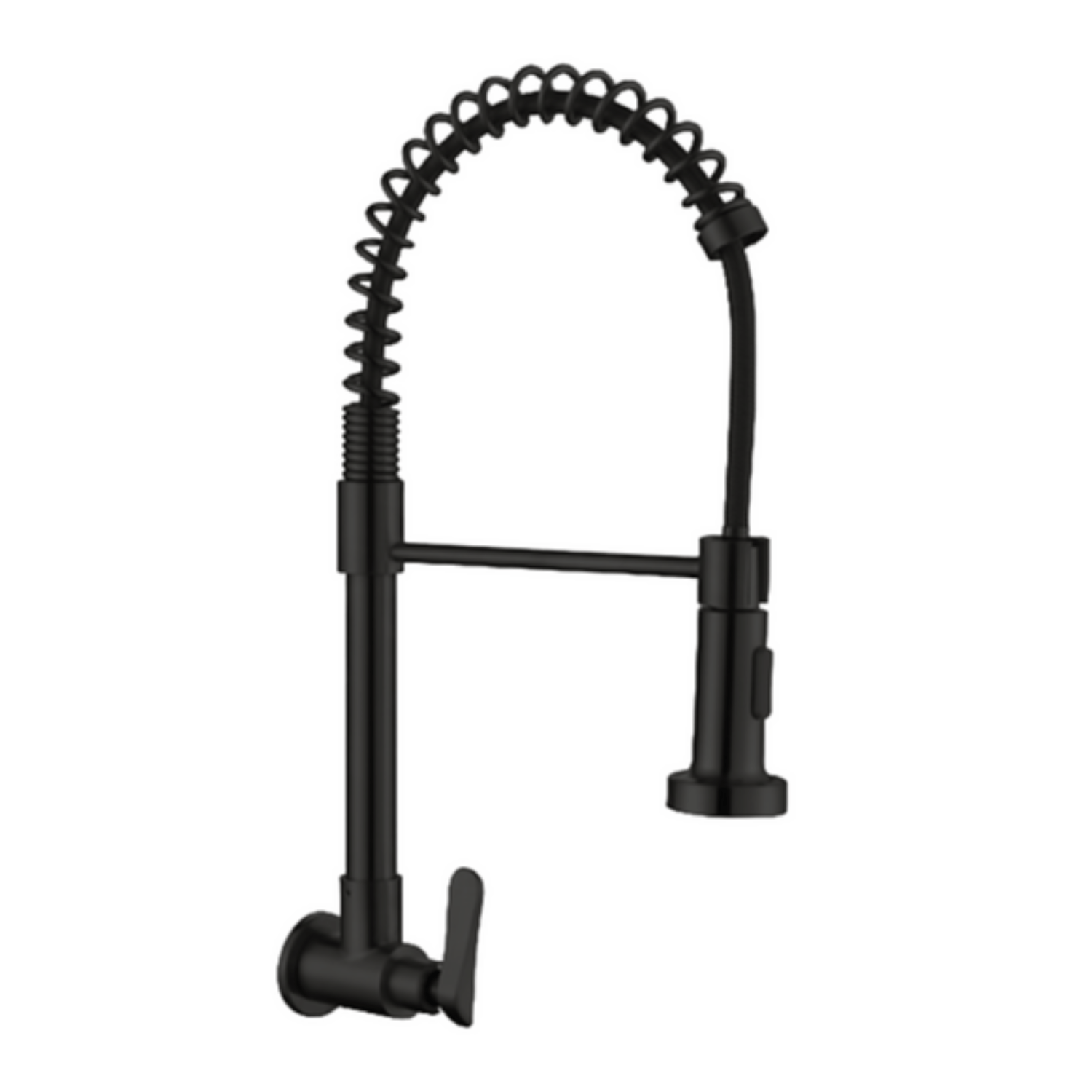 Llave ganzo con resorte Negro 201401 Acero Inoxidable