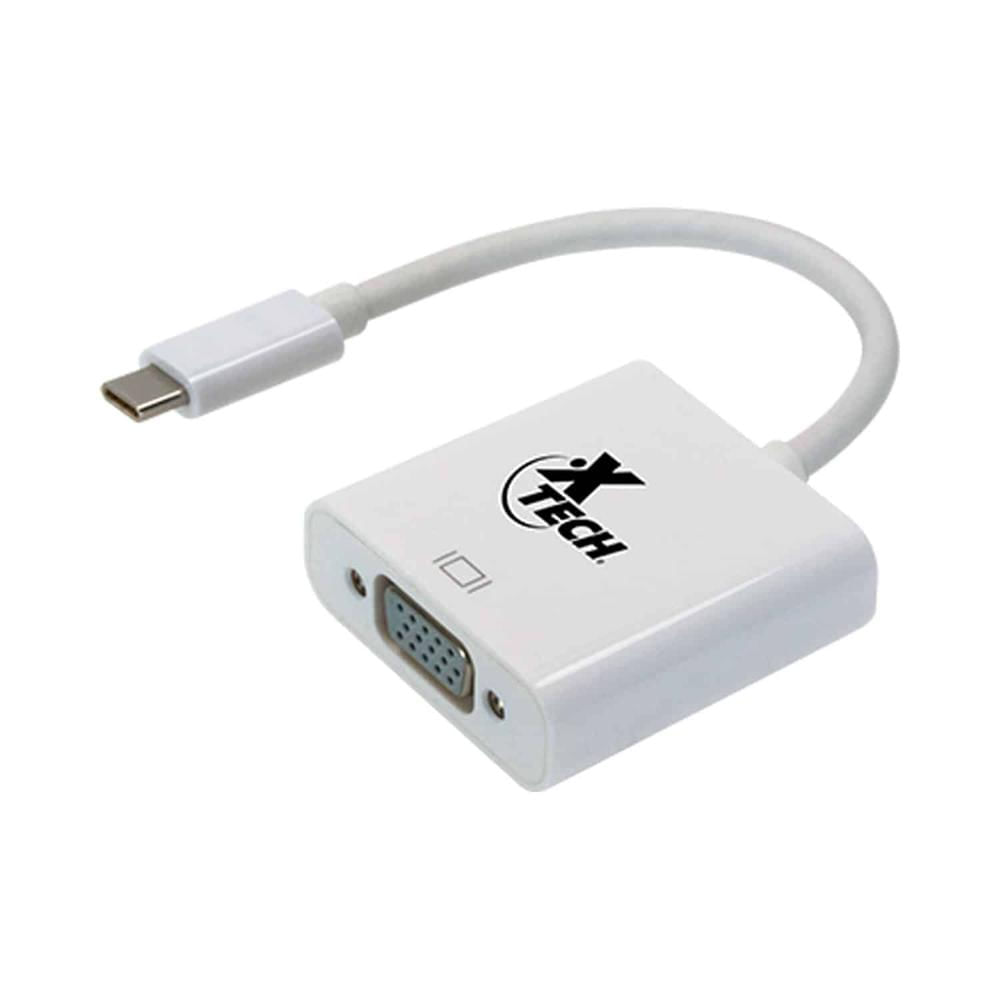 Adaptador USB C a VGA Hembra Full HD 1080p XTC-550