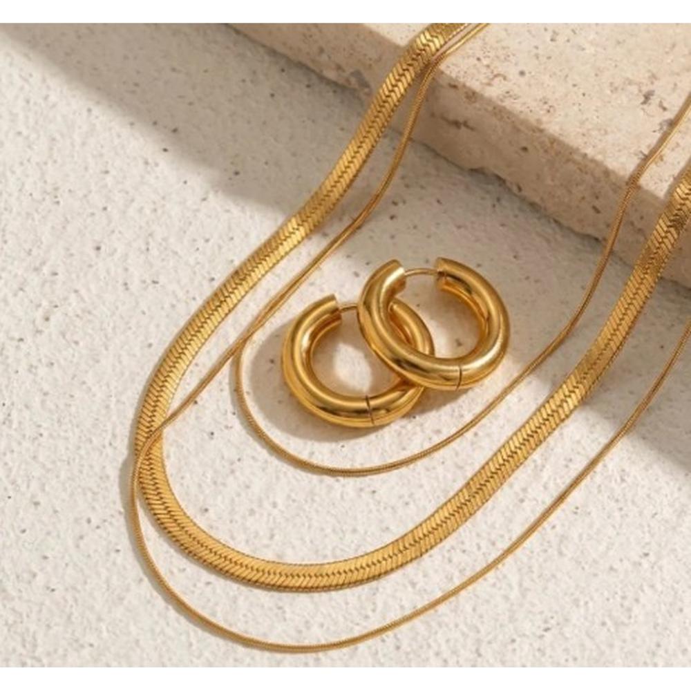 Pack Collar Snake y Argollas