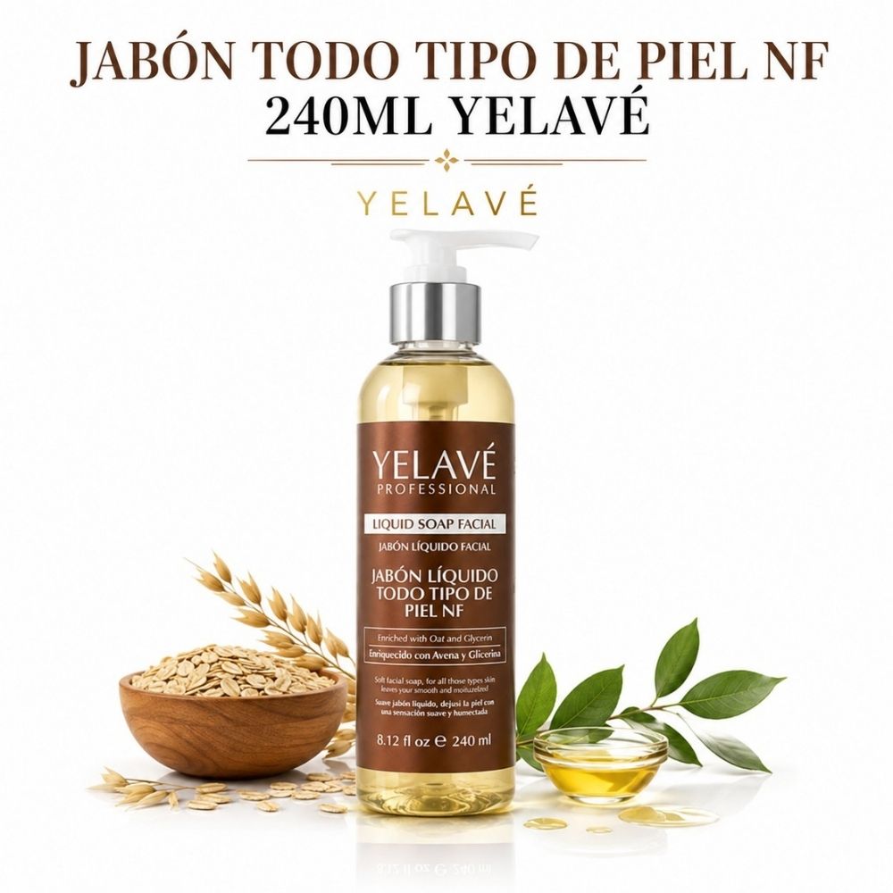 JABÓN TODO TIPO DE PIEL NF 240ML YELAVÉ