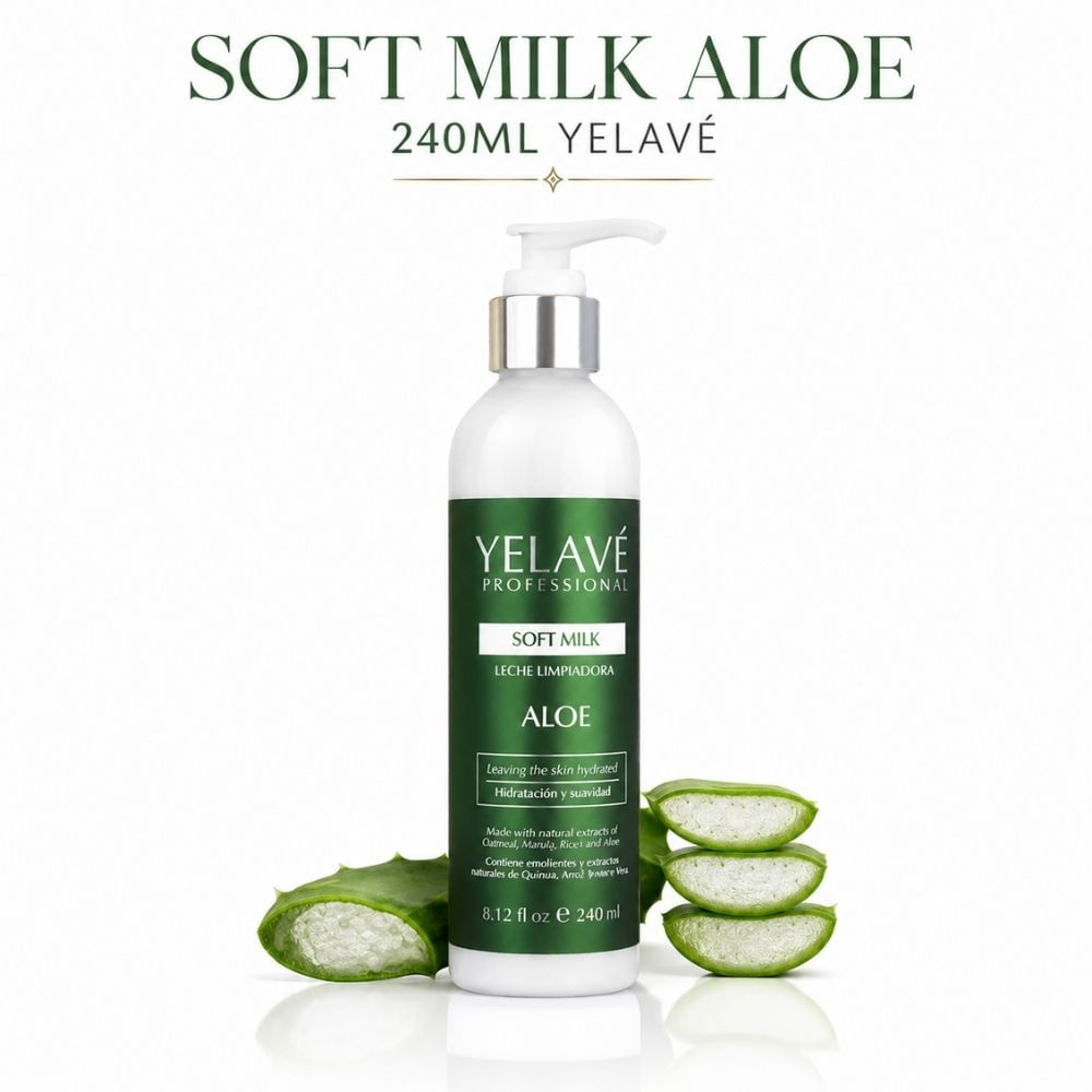 SOFT MILK ALOE 240ML YELAVÉ