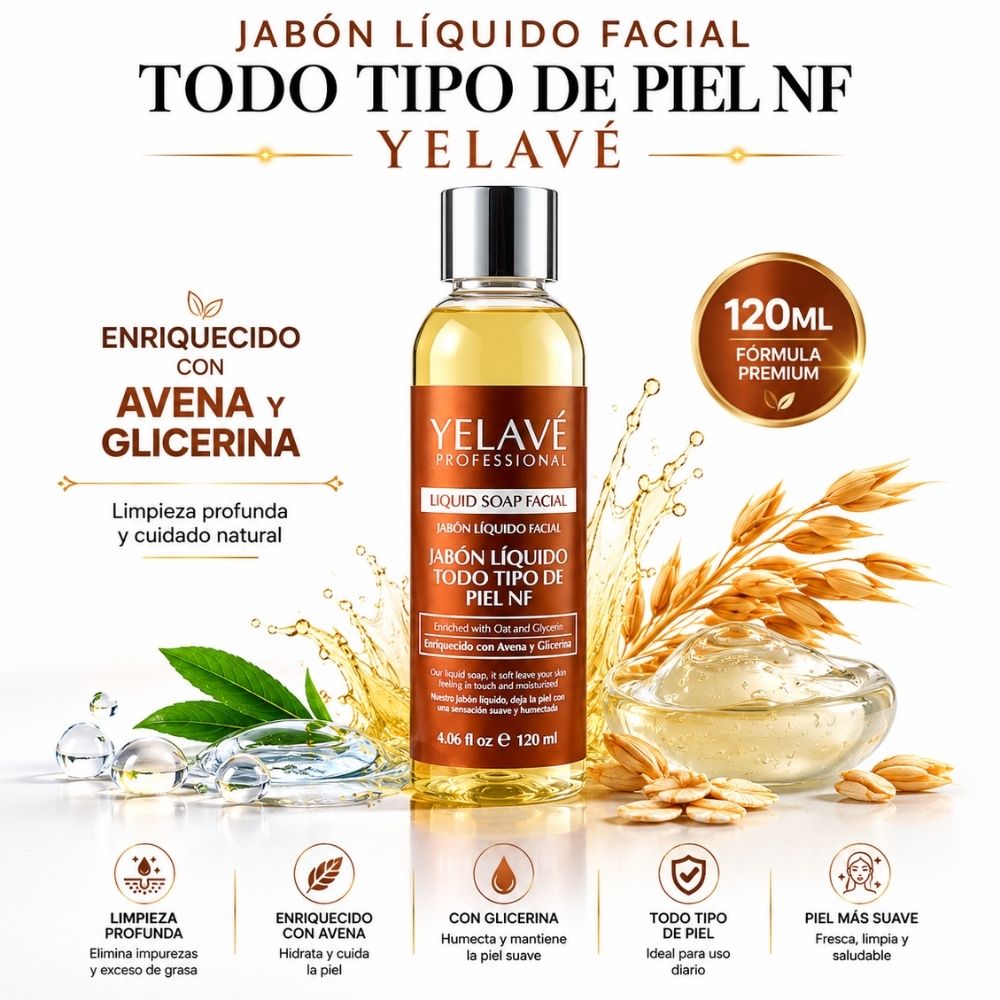 JABÓN TODO TIPO DE PIEL NF 120ML YELAVÉ