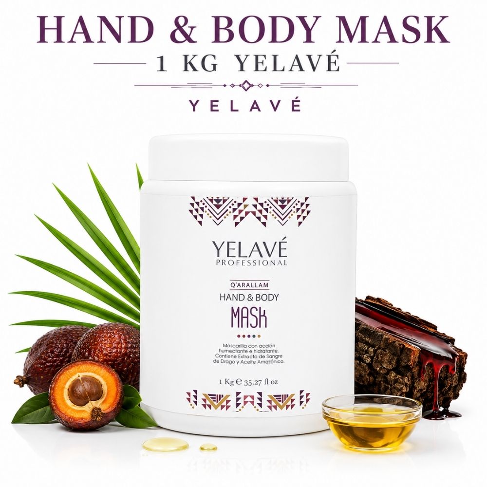 HAND & BODY MASK 1 KG YELAVÉ HAND Y BODY MASK 1 KG YELAVÉ